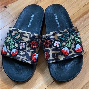 Steve Madden slide sandals